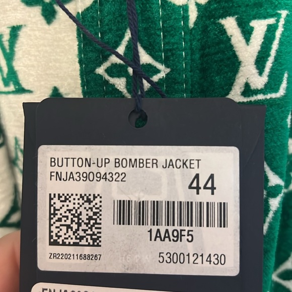 Louis Vuitton RARE LV Monogram Toweling Bomber Jacket - Picture 13 of 16